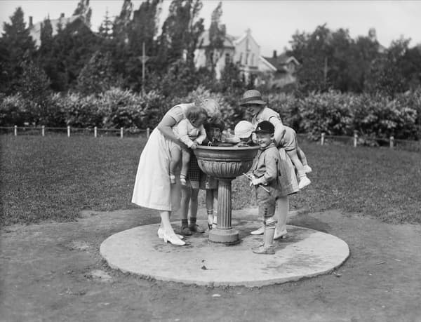 Drikkefontener i norske byer — hvor ble de av?